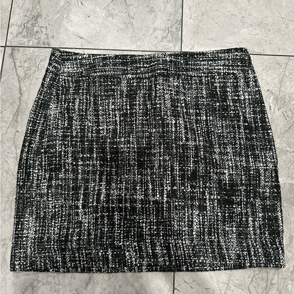 The Limited Black and White Textured Pencil Skirt - Picture 1 of 3